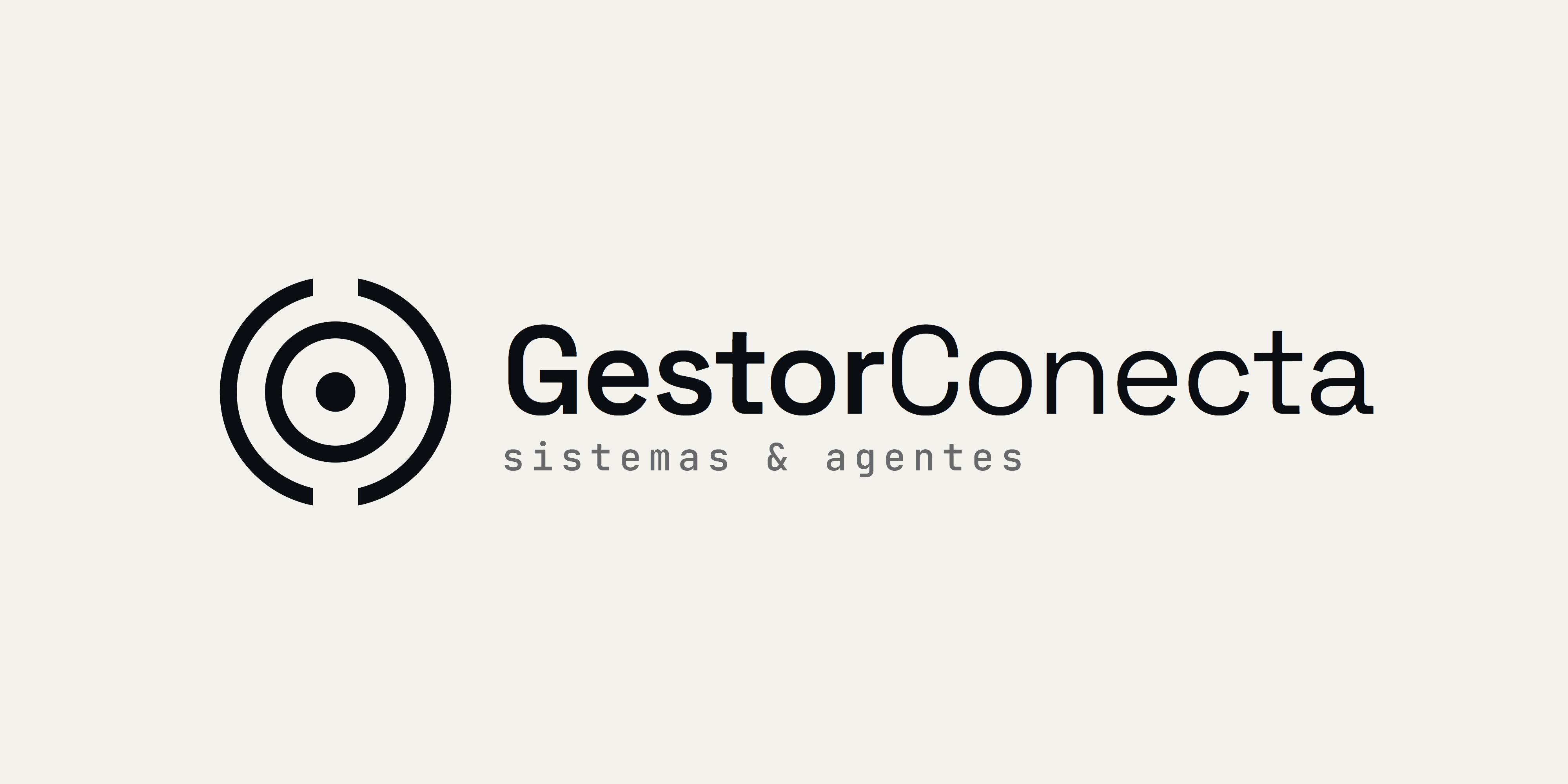 Logo completa monocromática preta